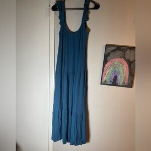 Blue Pixie Market Maxi Dress with Pockets